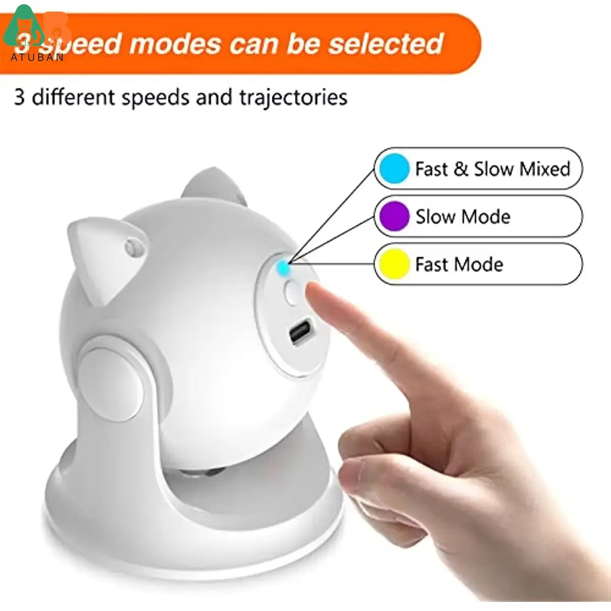 Automatic Cat Laser Toy for Cats